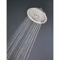 Pfister Universal Trim Brushed Stainless Steel 5-Spray Shower Head 2.5-GPM (9.5-LPM) -Bath and Faucet shop 038877590607 03767886 1800x1800
