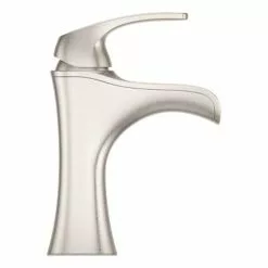 Pfister Jaida Brushed Nickel 1-handle Single Hole/4-in Centerset WaterSense Bathroom Sink Faucet With Drain -Bath and Faucet shop 038877604090 16801825 1800x1800