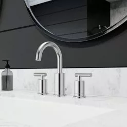 Pfister Pfister Contempra Brushed Gold 2-handle Widespread WaterSense Bathroom Sink Faucet With Drain -Bath and Faucet shop 038877609187 16801844 1800x1800