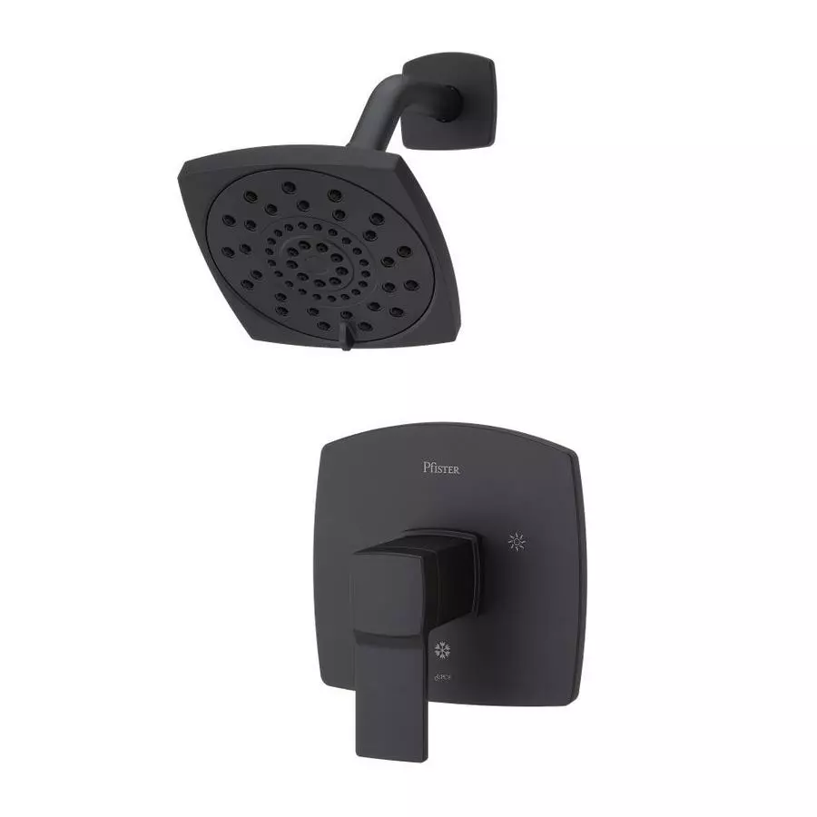 Pfister Pfister Deckard Bath Matte Black 1-handle Shower Faucet With Valve 3 Pfister Pfister Deckard Bath Matte Black 1-handle Shower Faucet With Valve