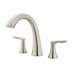 Valspar Pfister Weller 2-Handle Deck Mount Roman Bathtub Faucet