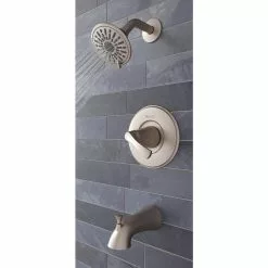 Pfister Masey Brushed Nickel 1-handle Bathtub And Shower Faucet With Valve 14 Pfister Masey Brushed Nickel 1-handle Bathtub And Shower Faucet With Valve -Bath and Faucet shop 038877623336 09015639 1800x1800