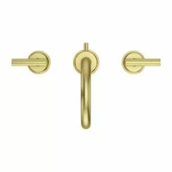 Pfister Pfister Contempra Brushed Gold 2-handle Widespread WaterSense Bathroom Sink Faucet With Drain -Bath and Faucet shop 038877630174 16801855 1800x1800