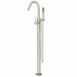 Valspar Pfister Modern Brushed Nickel 1-Handle Commercial/Residential Freestanding Bathtub Faucet