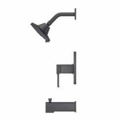 Pfister Deckard Matte Black 1-Handle Shower Faucet 18 Pfister Deckard Matte Black 1-Handle Shower Faucet -Bath and Faucet shop 038877633588 17857357 1800x1800