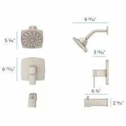 Pfister Deckard Matte Black 1-Handle Shower Faucet 23 Pfister Deckard Matte Black 1-Handle Shower Faucet -Bath and Faucet shop 038877633601 14938044 1800x1800