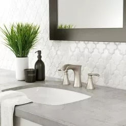 Pfister Jaida Spot Defense Brushed Nickel 2-handle Widespread WaterSense Bathroom Sink Faucet With Drain -Bath and Faucet shop 038877637012 11091320 1800x1800