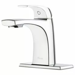 Pfister Karci Spot Defense Brushed Nickel 1-handle Single Hole WaterSense Bathroom Sink Faucet With Drain 24 Pfister Karci Spot Defense Brushed Nickel 1-handle Single Hole WaterSense Bathroom Sink Faucet With Drain -Bath and Faucet shop 038877640036 10332962 1800x1800