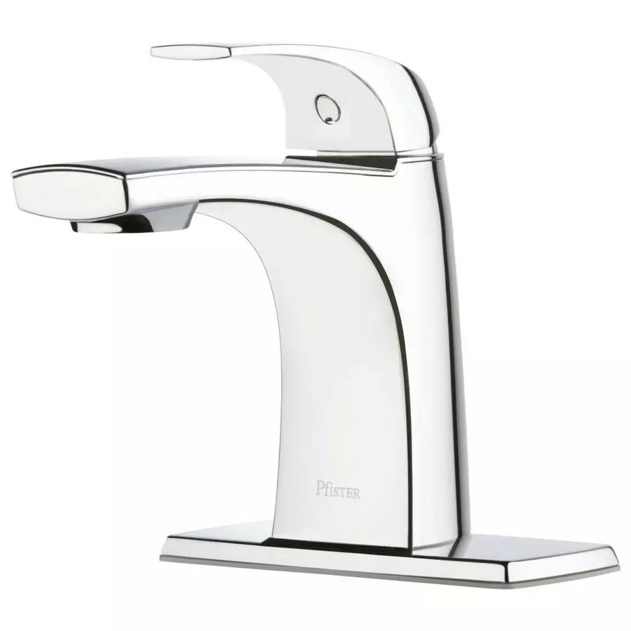 Pfister Karci Spot Defense Brushed Nickel 1-handle Single Hole WaterSense Bathroom Sink Faucet With Drain 13 Pfister Karci Spot Defense Brushed Nickel 1-handle Single Hole WaterSense Bathroom Sink Faucet With Drain - Image 11