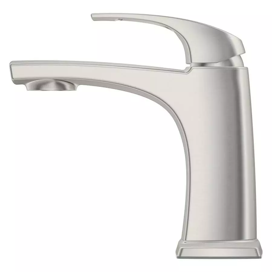Pfister Karci Spot Defense Brushed Nickel 1-handle Single Hole WaterSense Bathroom Sink Faucet With Drain 7 Pfister Karci Spot Defense Brushed Nickel 1-handle Single Hole WaterSense Bathroom Sink Faucet With Drain - Image 5