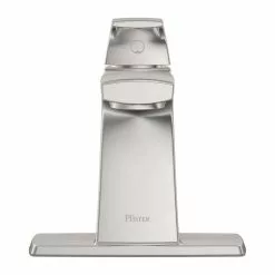 Pfister Karci Spot Defense Brushed Nickel 1-handle Single Hole WaterSense Bathroom Sink Faucet With Drain 20 Pfister Karci Spot Defense Brushed Nickel 1-handle Single Hole WaterSense Bathroom Sink Faucet With Drain -Bath and Faucet shop 038877640067 10730781 1800x1800