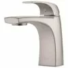 New Lower Price; Pfister Karci Spot Defense Brushed Nickel 1-Handle Single Hole WaterSense Bathroom Sink Faucet With Drain