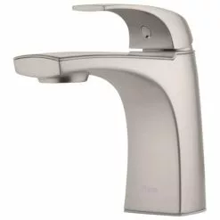 Pfister Karci Spot Defense Brushed Nickel 1-handle Single Hole WaterSense Bathroom Sink Faucet With Drain 23 Pfister Karci Spot Defense Brushed Nickel 1-handle Single Hole WaterSense Bathroom Sink Faucet With Drain -Bath and Faucet shop 038877640067xl 1800x1800