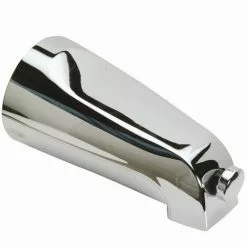 Mixet Polished Chrome Bathtub Spout With Diverter