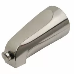 BrassCraft Satin Nickel Bathtub Spout With Diverter