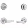 Hardwarestoredelivery Kwikset Delta Satin Chrome Single-Cylinder Deadbolt Universal Keyed Entry Door Handle Combo Pack (1 Handle And 1 Deadbolt) -Bath and Faucet shop 042049505931 1800x1800