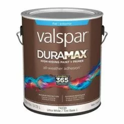 Valspar Duramax Base 1 Flat Exterior Tintable Paint (Actual Net Contents: 126-fl Oz)