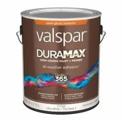 Valspar Duramax Base 1 Semi-Gloss Exterior Tintable Paint (Actual Net Contents: 126-fl Oz)