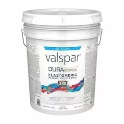 Valspar Duramax Flat Masonry And Stucco Elastomeric Tintable White Exterior Tintable Paint (Actual Net Contents: 630-fl Oz)