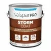 Valspar Pro Storm Coat Flat White Exterior Paint (Actual Net Contents: 128-fl Oz) -Bath and Faucet shop 042397594571 1800x1800
