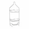 Kenney 25-in H Aluminum Matte Grey Hanging Shower Caddy -Bath and Faucet shop 042437008778xl 1800x1800