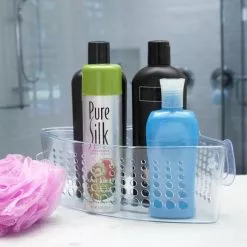 Kenney Suction Cup Corner Basket Shower Caddy, Clear 6 Kenney Suction Cup Corner Basket Shower Caddy, Clear -Bath and Faucet shop 042437023443 12360627 1800x1800