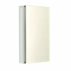Zenith Designer 15-in X 26-in Rectangle Surface/Recessed Mirrored Medicine Cabinet