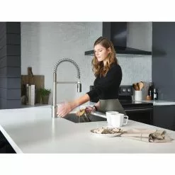 In Stock Hardwarestore Delivery Align Touchless Single-Handle Pull-Down Sprayer Kitchen Faucet With MotionSense Wave And Spring In Spot Resist Stainless -Bath and Faucet shop 04f890058d9102306f2753aebc5f14eb 1800x1800