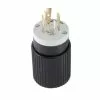 Hubbell 30-Amp-Volt Black/White 4-Wire Grounding Plug -Bath and Faucet shop 050169986998 1800x1800