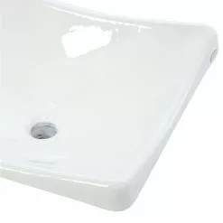 KOHLER DemiLav Wading Pool Cast Iron Vessel Sink In White -Bath and Faucet shop 0530f60e82880d393a1b460c45db3838 1800x1800
