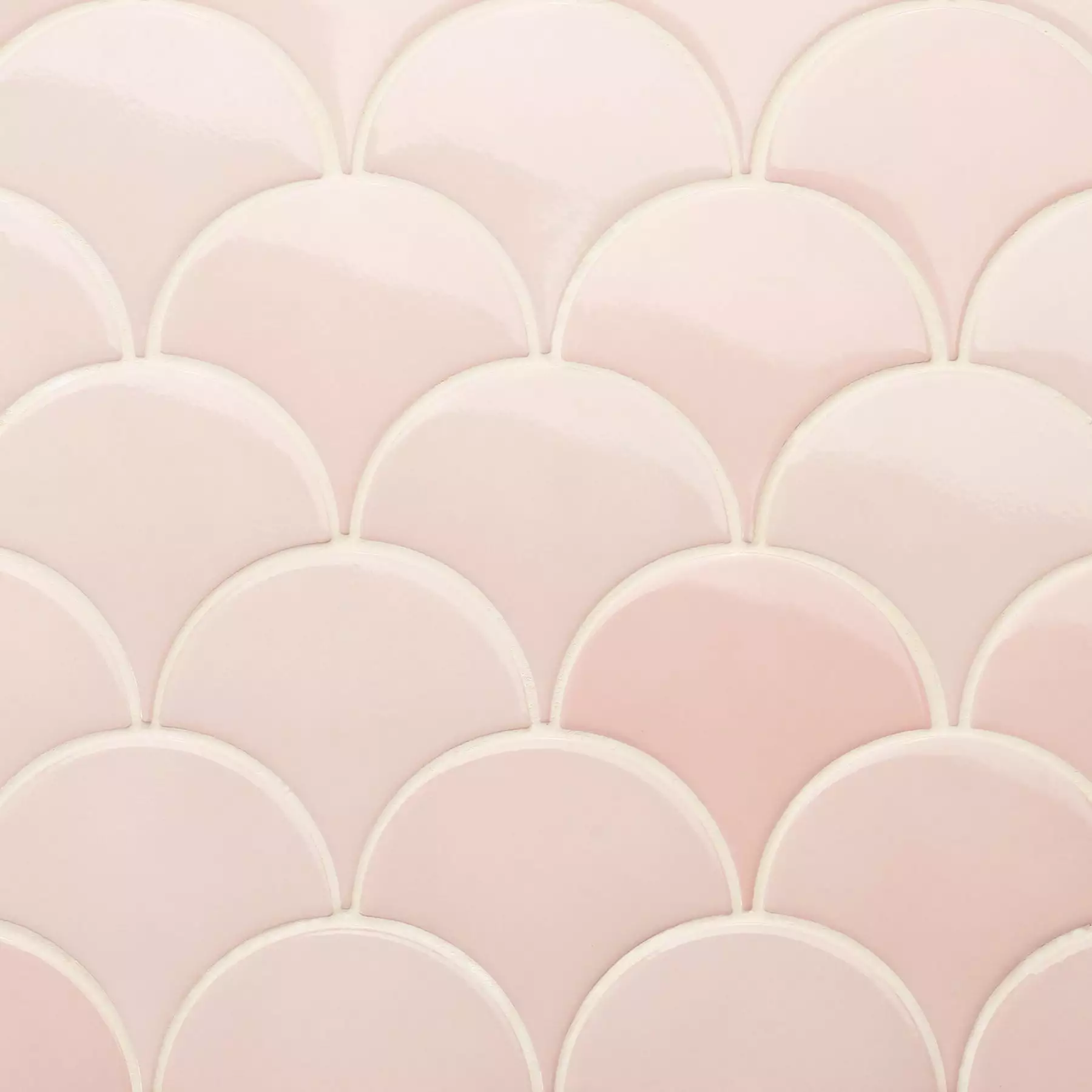Bond Tile Riptide Rose 2.44 In. X 5 In. Fish Scale Polished Ceramic Wall Tile (48 Pieces 4.06 Sq. Ft. / Case) 6 Bond Tile Riptide Rose 2.44 In. X 5 In. Fish Scale Polished Ceramic Wall Tile (48 Pieces 4.06 Sq. Ft. / Case) - Image 4