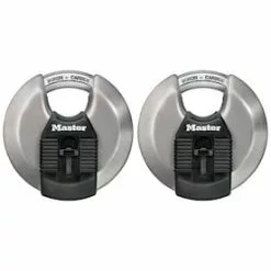 Master Lock 3.125-in Stainless Steel Keyed Padlock