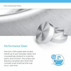 MR Direct Dual-Mount Bathroom Sink In Stainless Steel -Bath and Faucet shop 0741242d96ffbe68978f3979b4914e23 b229d29f 2865 4d97 9a6e 3b3ec4f09a65 1800x1800