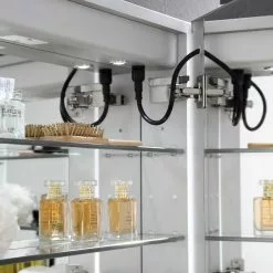 In Stock Hardwarestore Delivery Spazio 24 In. W X 30 In. H Recessed Or Surface Mount Medicine Cabinet With LED Lighting, Mirror Defogger And Right Hinge -Bath and Faucet shop 078173c37c650101972fa814bd74ba20 1800x1800