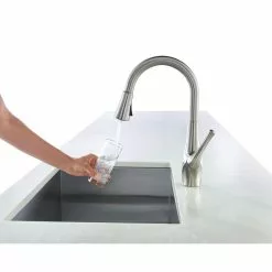 In Stock Hardwarestore Delivery Clarify Single-Handle Pull-Down Sprayer Kitchen Faucet With GE Filtration System In Stainless Steel -Bath and Faucet shop 07b37b749bac2ab03205a3cc7e7f5b5e 1800x1800