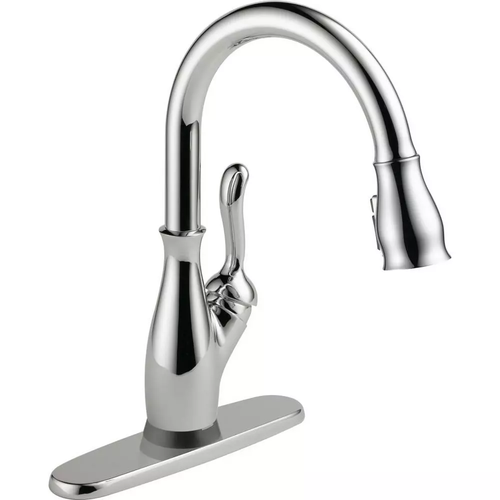 In Stock Hardwarestore Delivery Leland Single-Handle Pull-Down Sprayer Kitchen Faucet W/ShieldSpray And MagnaTite Docking In Arctic Stainless 22 In Stock Hardwarestore Delivery Leland Single-Handle Pull-Down Sprayer Kitchen Faucet W/ShieldSpray And MagnaTite Docking In Arctic Stainless - Image 20