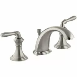 KOHLER Devonshire Vibrant Brushed Nickel 2-handle Widespread WaterSense Bathroom Sink Faucet With Drain 17 KOHLER Devonshire Vibrant Brushed Nickel 2-handle Widespread WaterSense Bathroom Sink Faucet With Drain -Bath and Faucet shop 087206793141xl 1800x1800