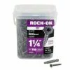 Rock-On #9 X 1-1/4-in Zinc-Plated Star-Drive Interior Cement Board Screws (750-Count) -Bath and Faucet shop 092097233065 1800x1800