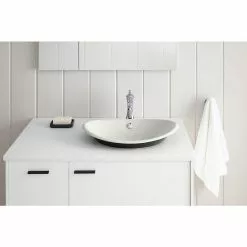 KOHLER Iron Plains Vessel Cast Iron Bathroom Sink In White With Painted Underside And Overflow 15 KOHLER Iron Plains Vessel Cast Iron Bathroom Sink In White With Painted Underside And Overflow -Bath and Faucet shop 0933317c824c5e4717007b66fbec6378 26cb8768 729f 4d9f 855d 89e68e18280a 1800x1800