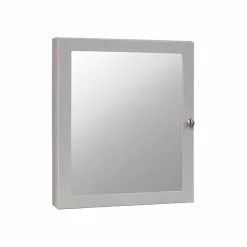 Style Selections 19.5-in X 23.7-in Rectangle Surface Mirrored Medicine Cabinet -Bath and Faucet shop 094803166704xl 1800x1800