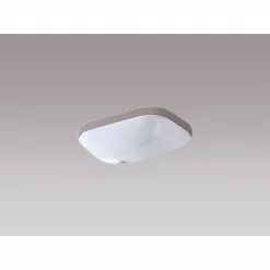 KOHLER Tahoe Undermount Cast Iron Bathroom Sink In White With Overflow Drain -Bath and Faucet shop 09c5c07f40ecb733411abbc95a78db7e 1800x1800