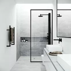 In Stock Hardwarestore Delivery Elling-Ton 59 In. 4-Jet High Pressure Shower System With Fixed Rainhead And Handheld Dual Shower In Matte Black -Bath and Faucet shop 0a2af65d27e1446b508ee8083419a1f7 1800x1800