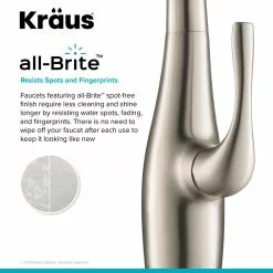 In Stock Hardwarestore Delivery Esina Single-Handle Pull-Down Sprayer Kitchen Faucet With Dual Function Sprayhead In All-Brite Spot Free Stainless Steel 17 In Stock Hardwarestore Delivery Esina Single-Handle Pull-Down Sprayer Kitchen Faucet With Dual Function Sprayhead In All-Brite Spot Free Stainless Steel -Bath and Faucet shop 0acebb129bbc547eb32c5fde04502b2d 1800x1800