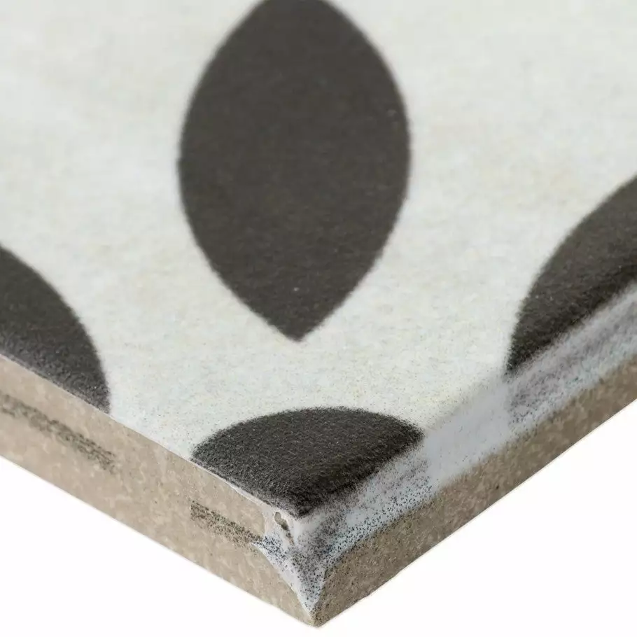 Bond Tile Prado Beige And Green Encaustic 9x9 Glazed Porcelain Tile 8 Bond Tile Prado Beige And Green Encaustic 9x9 Glazed Porcelain Tile - Image 6