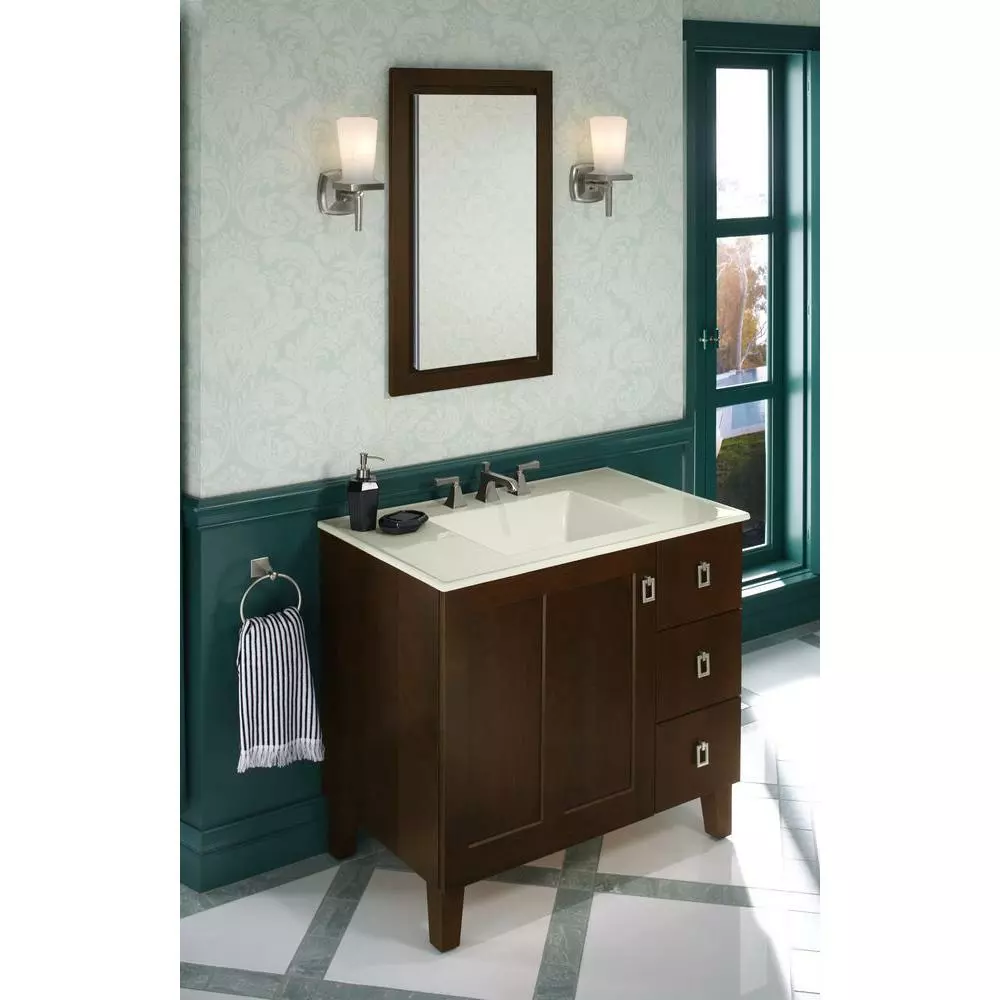 In Stock Hardwarestore Delivery Verdera 24 In. W X 30 In. H Recessed Medicine Cabinet In Anodized Aluminum 8 In Stock Hardwarestore Delivery Verdera 24 In. W X 30 In. H Recessed Medicine Cabinet In Anodized Aluminum - Image 6