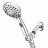 In Stock Hardwarestore Delivery 6-Spray 4.8 In. Single Wall Mount Handheld Adjustable Shower Head In Chrome -Bath and Faucet shop 0d51cae45835df0ca012cdf1db77c003 1800x1800