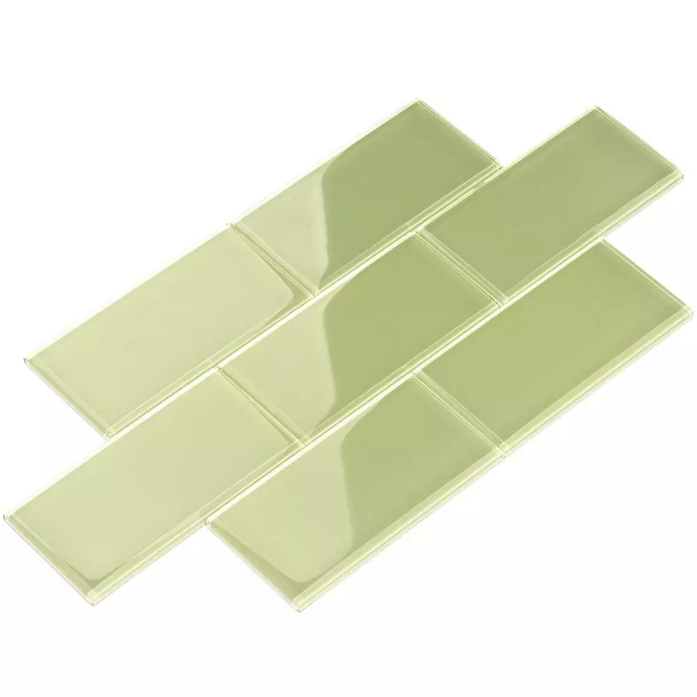 Giorbello Cool White 3 In. X 6 In. X 8mm Glass Subway Wall Tile (5.5 Sq. Ft./Case) 50 Giorbello Cool White 3 In. X 6 In. X 8mm Glass Subway Wall Tile (5.5 Sq. Ft./Case) - Image 48