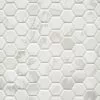 Super Arbor Marble Art 1.5 In. Hexagon Ceramic Mosaic -Bath and Faucet shop 100609205 marble art 15 in hexagon ceramic mosaic display 1800x1800