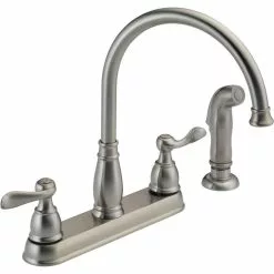 In Stock Hardwarestore Delivery Windemere 2-Handle Standard Kitchen Faucet With Side Sprayer In Oil Rubbed Bronze -Bath and Faucet shop 1076b851cd3881d46e5a842ecd285947 1800x1800