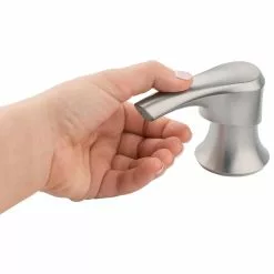 In Stock Hardwarestore Delivery Miri Single-Handle Pull-Down Sprayer Kitchen Faucet With Soap Dispenser In Spot Defense Stainless Steel 22 In Stock Hardwarestore Delivery Miri Single-Handle Pull-Down Sprayer Kitchen Faucet With Soap Dispenser In Spot Defense Stainless Steel -Bath and Faucet shop 107a7d93c8429655e067514c5149f115 1800x1800